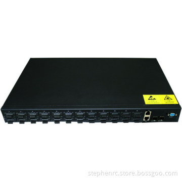 24x4g Telecom Grade Fiber Switch